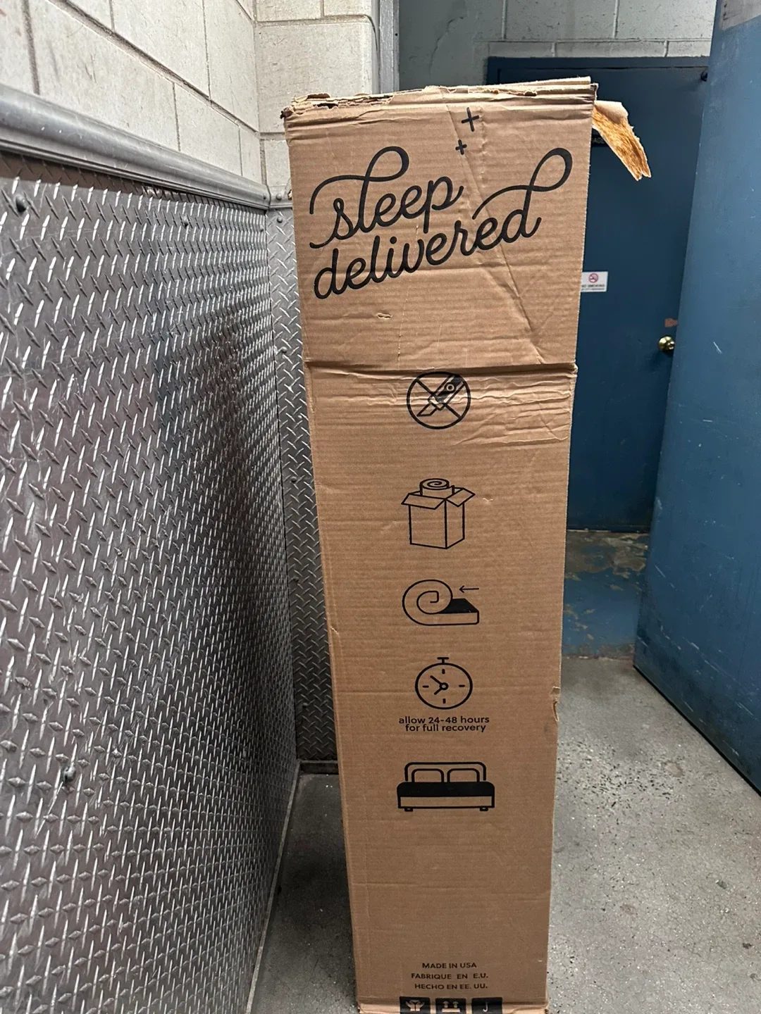 Sleep Delivered Full Size Black Bed Frame - New in Box!