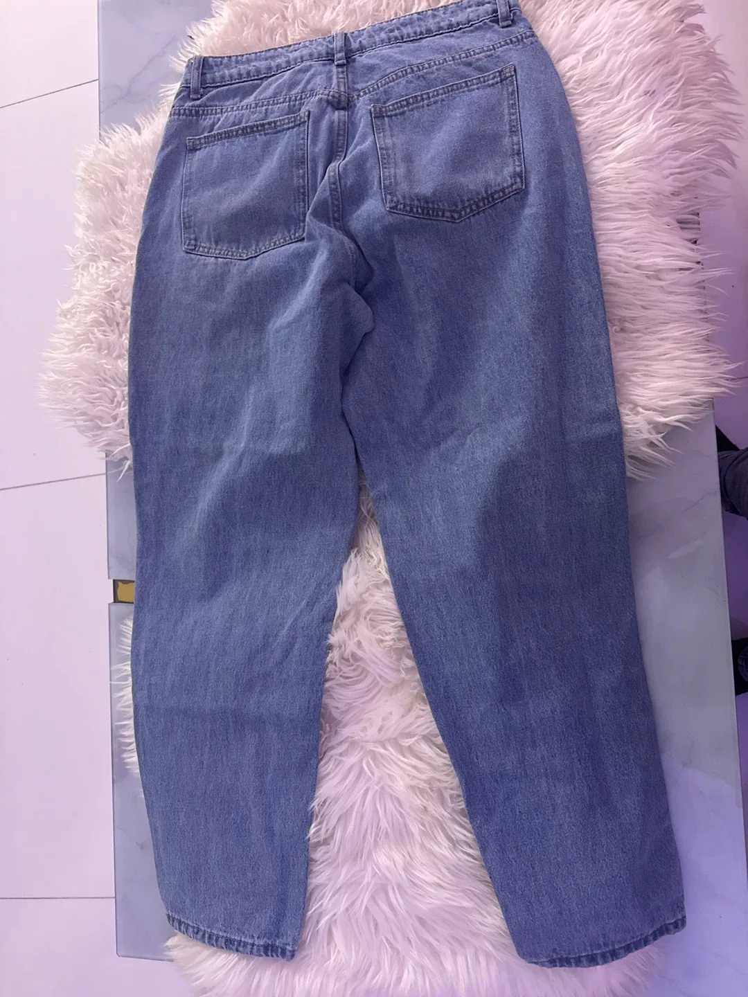 Size 32 Rhinestone Embellished Jeans image indicator(4)