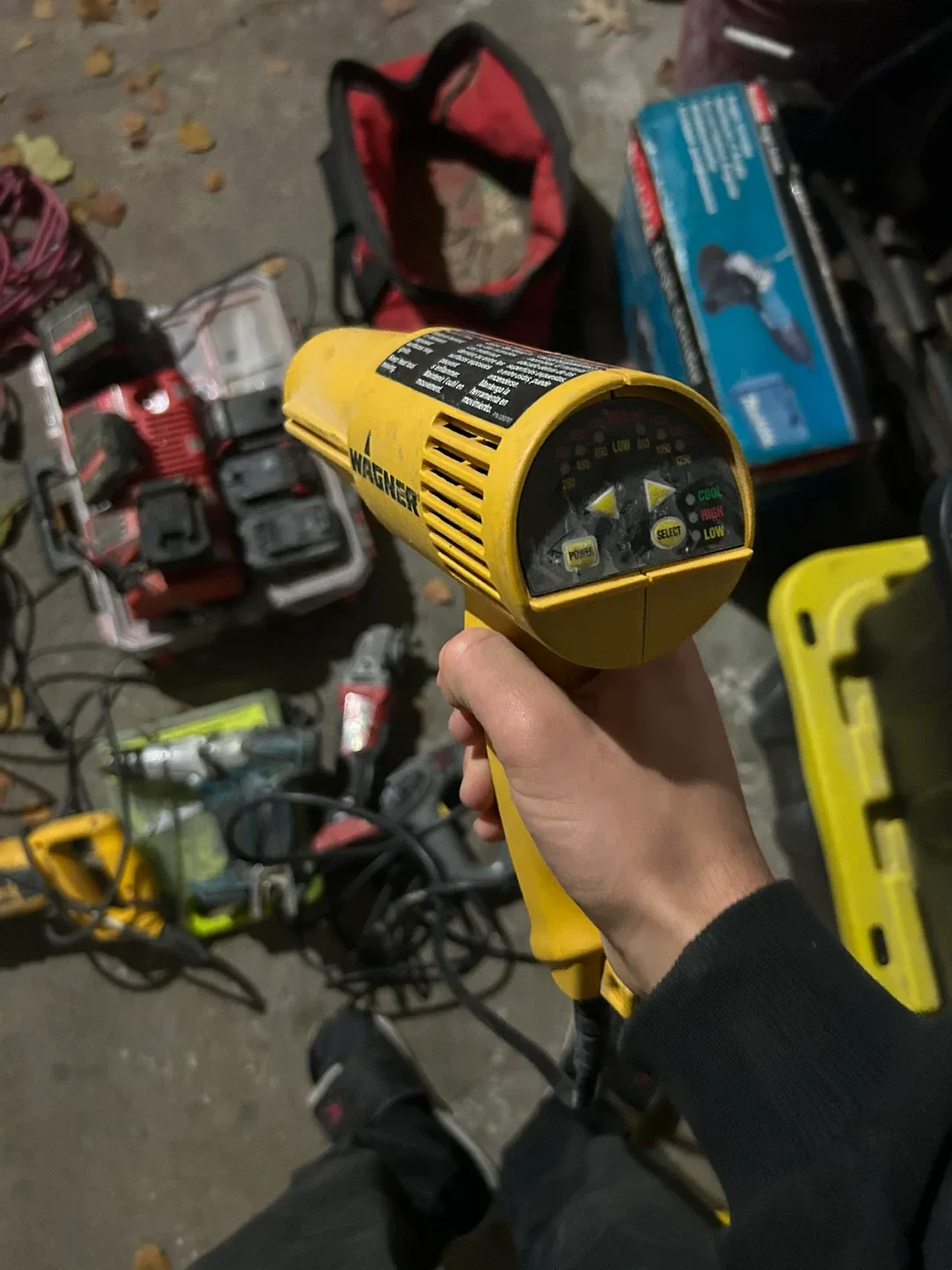Wagner Heat Gun - Yellow image indicator(2)