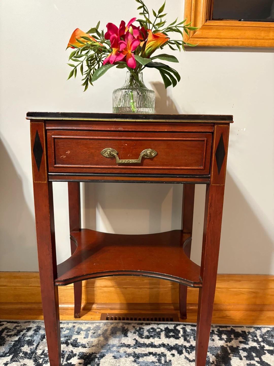 Vintage Wooden Side Table