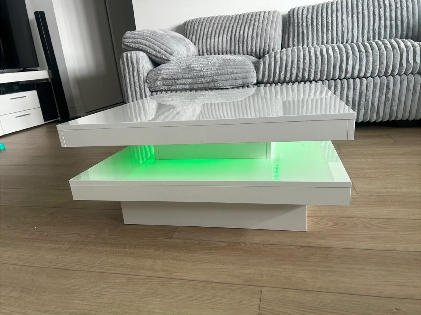 LED Coffee Table - White image indicator(4)