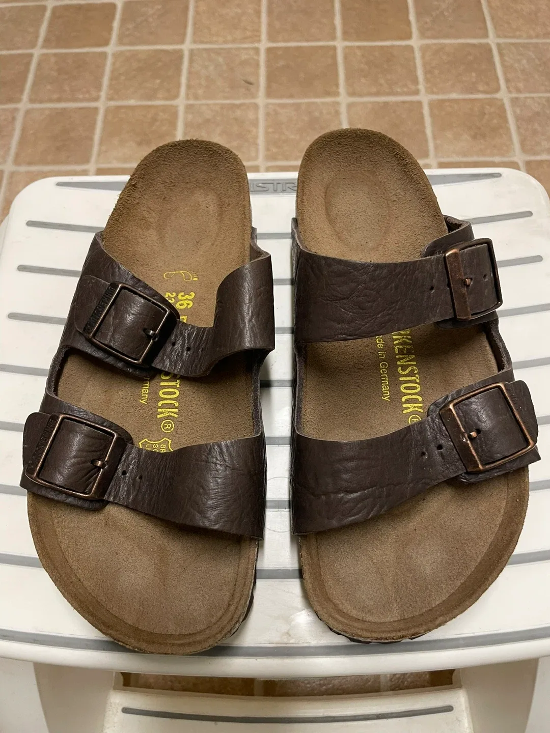 Birkenstock Arizona Sandals, Size 36