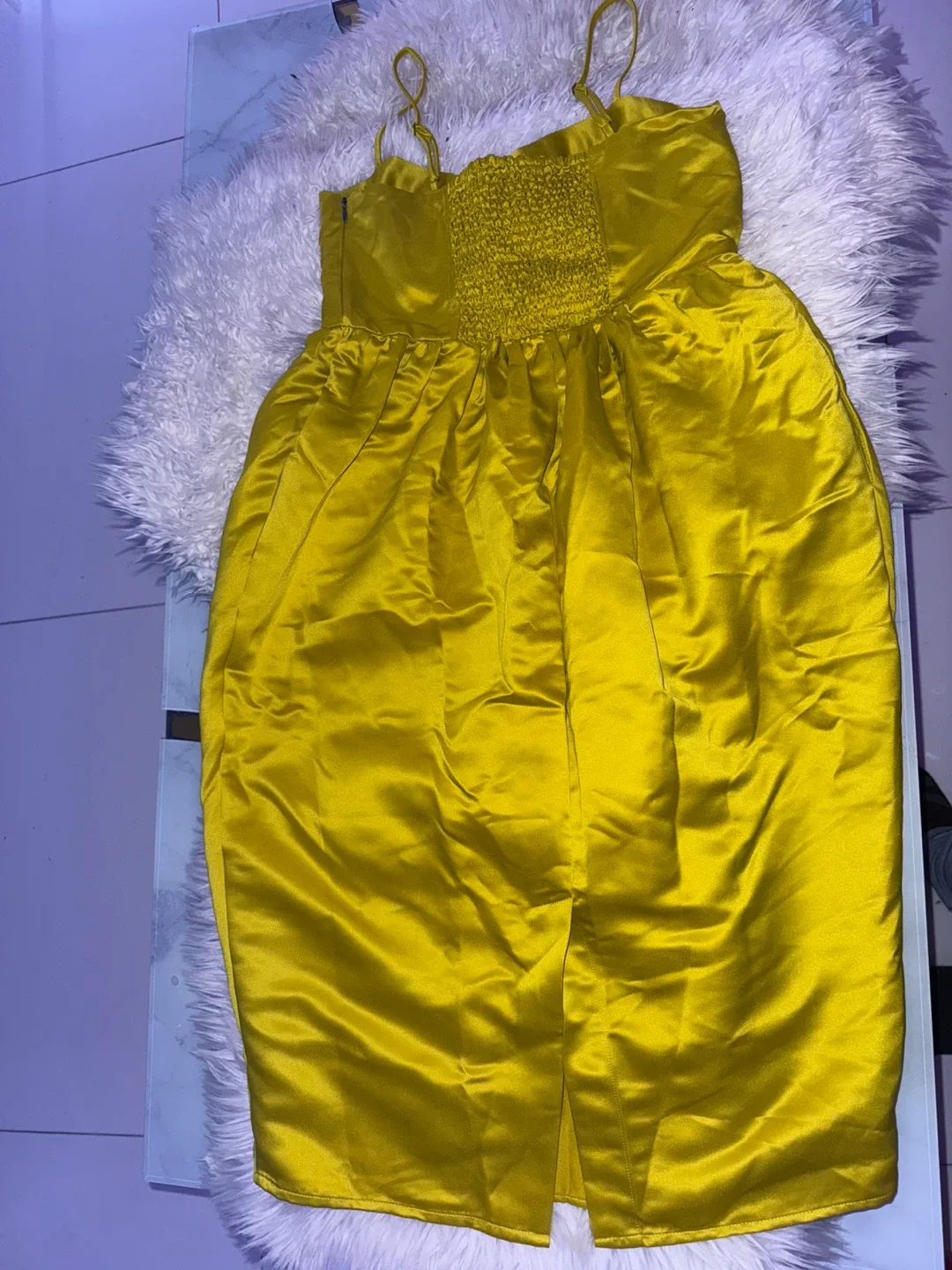 Future Collective Yellow Dress Size M image indicator(2)