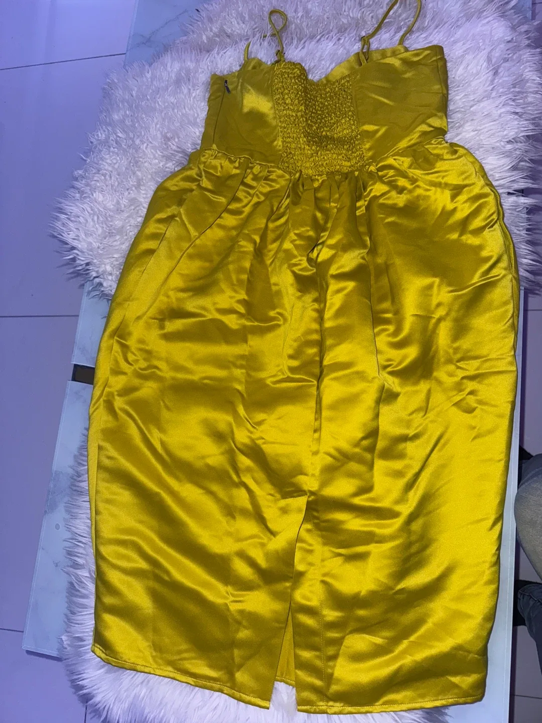 Future Collective Yellow Dress Size M image indicator(4)