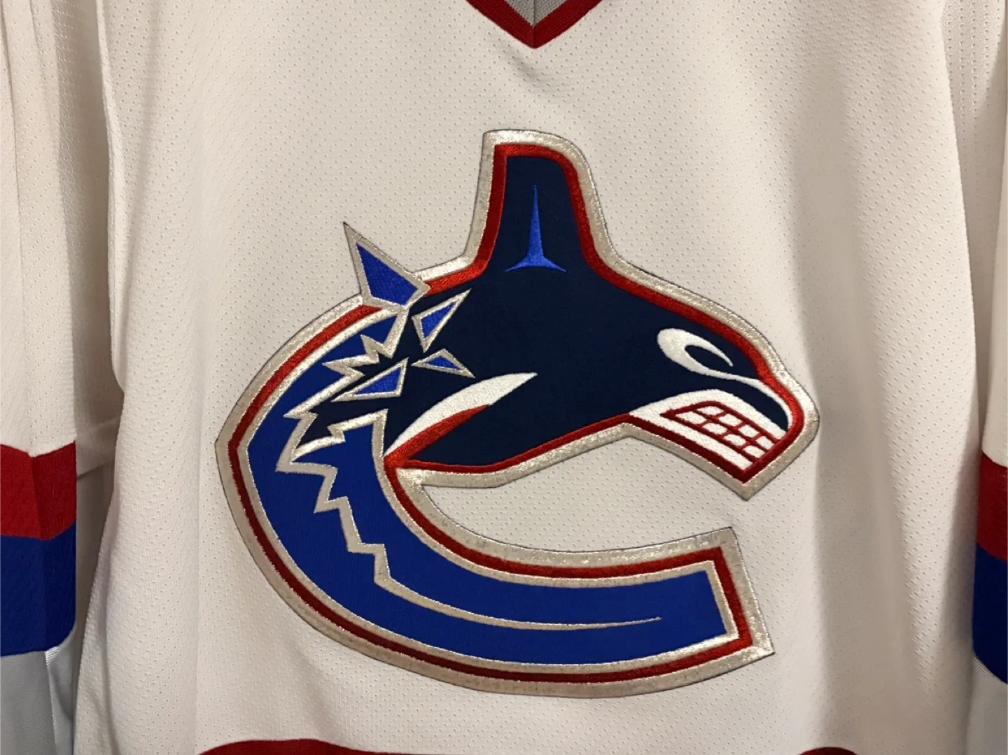 Authentic CCM Vancouver Canucks White West Coast Jersey Small image indicator(2)