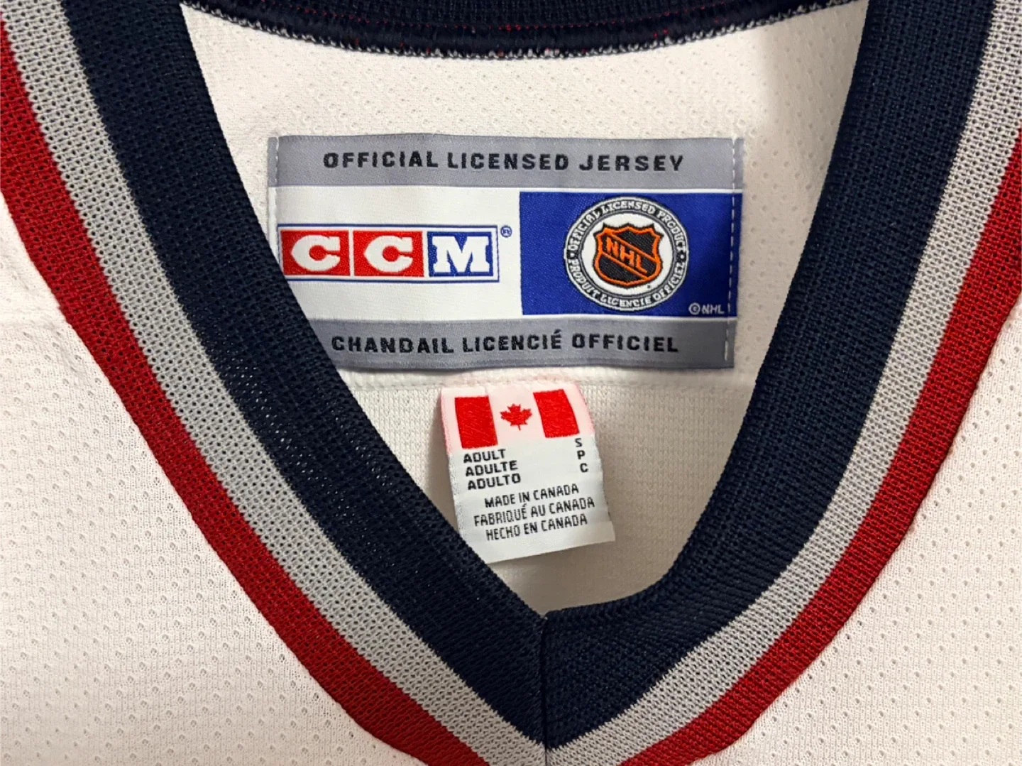 Authentic CCM Vancouver Canucks White West Coast Jersey Small image indicator(3)