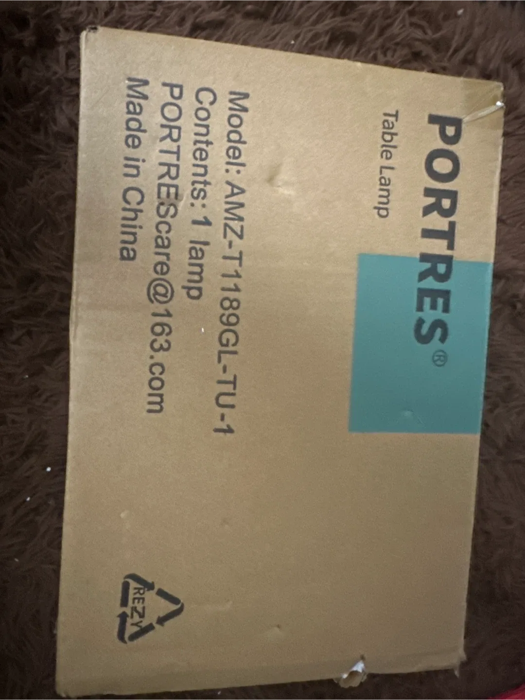 PORTRES Table Lamp - New in Box image indicator(4)