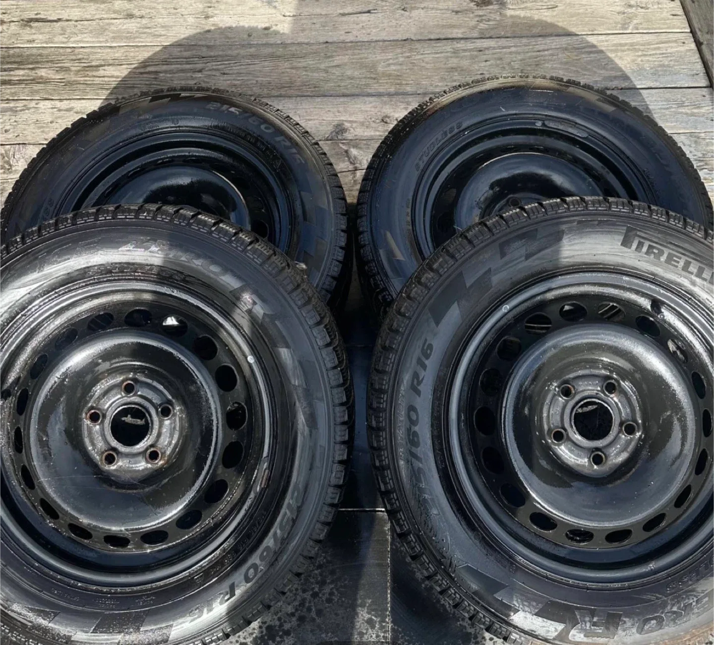 Winter tires 215/60R16