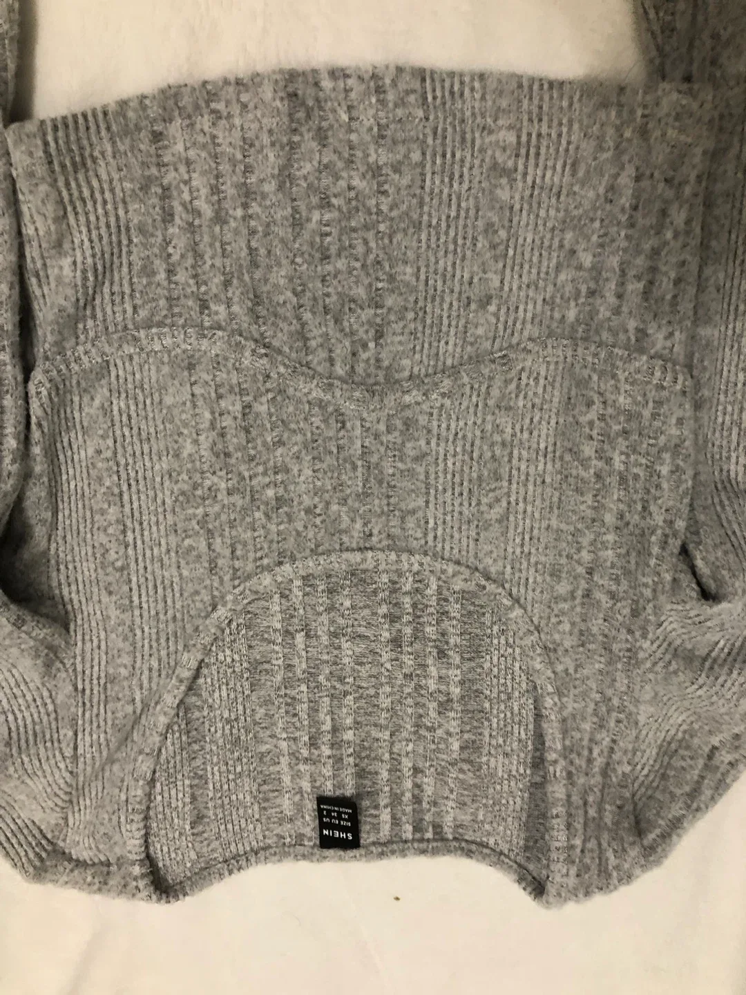 Shein new Grey Long Sleeve Top image indicator(4)