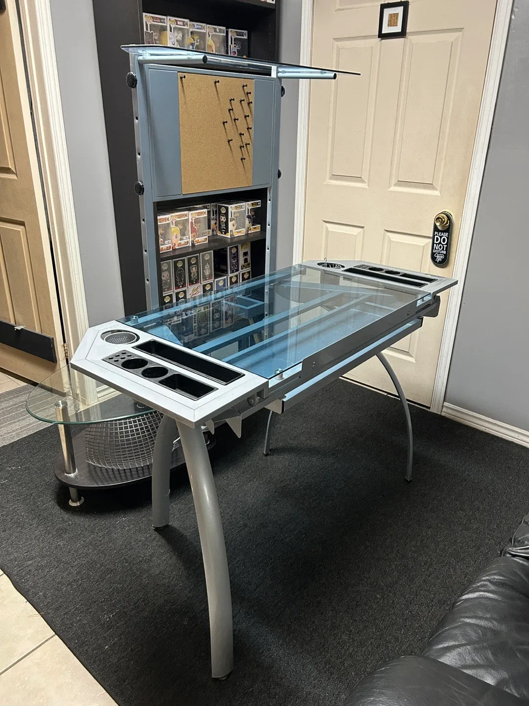 Drafting Table with Glass Top thumbnail