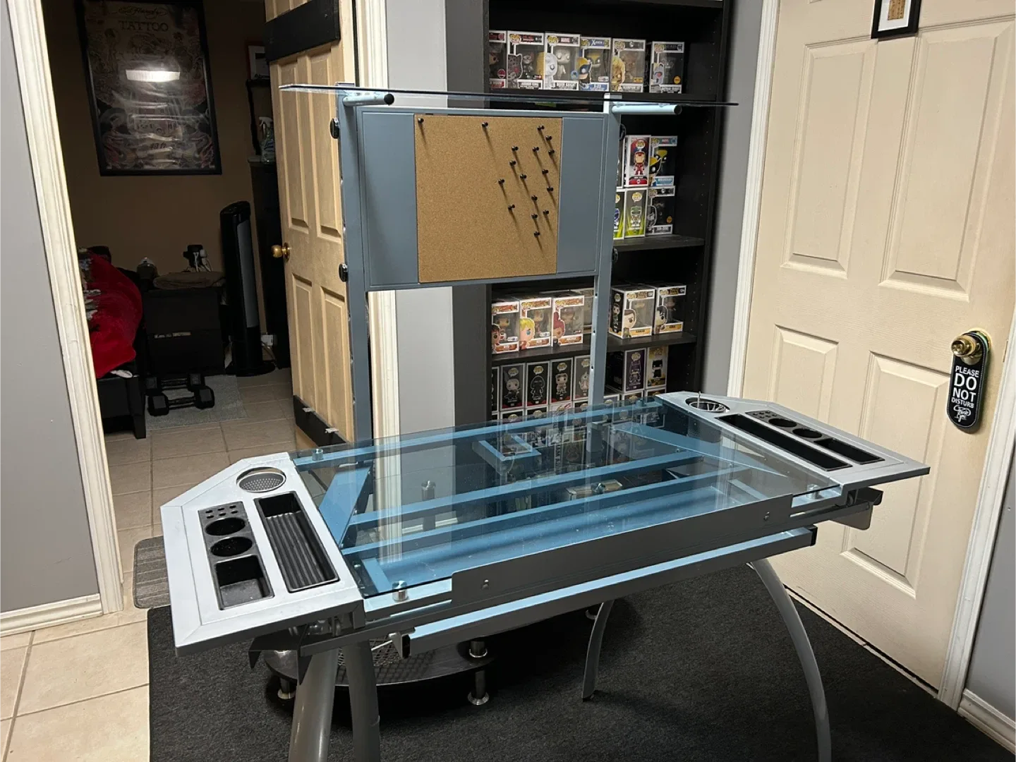 Drafting Table with Glass Top image indicator(2)