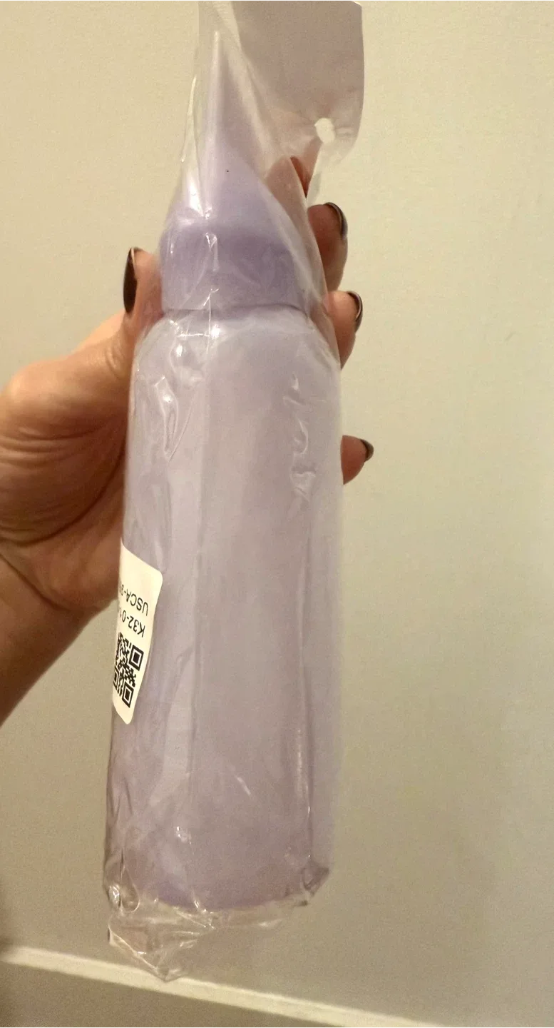 Hair Serum / Oil Applicator Bottle with Comb - Purple image indicator(3)