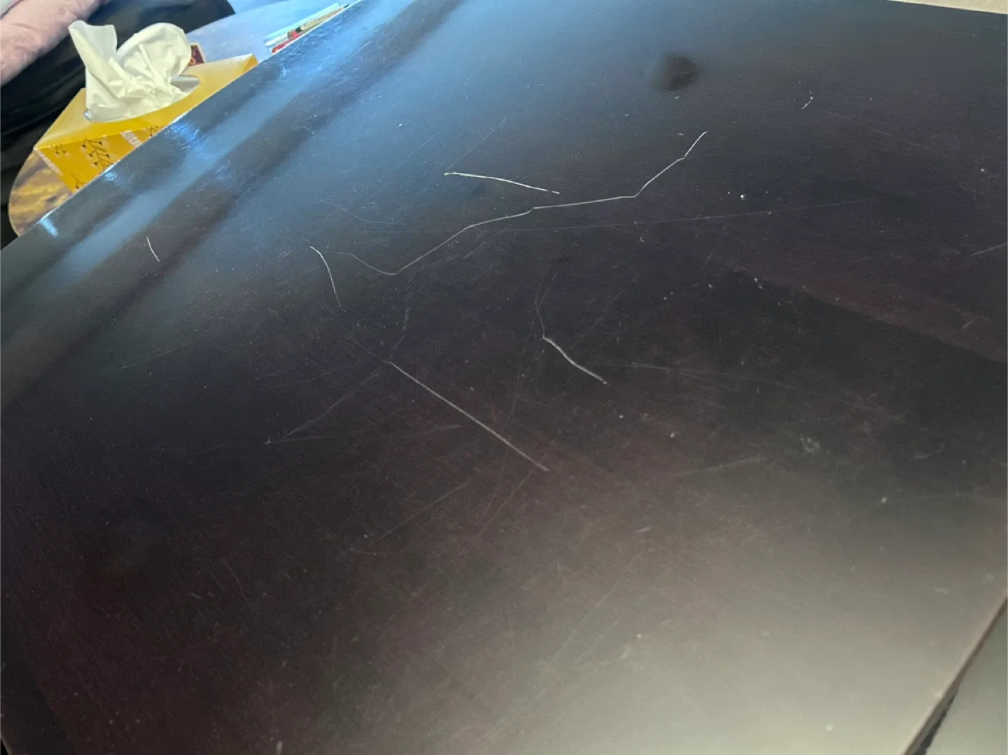 Coffee and End Table Set - Black with Marble Detail image indicator(3)