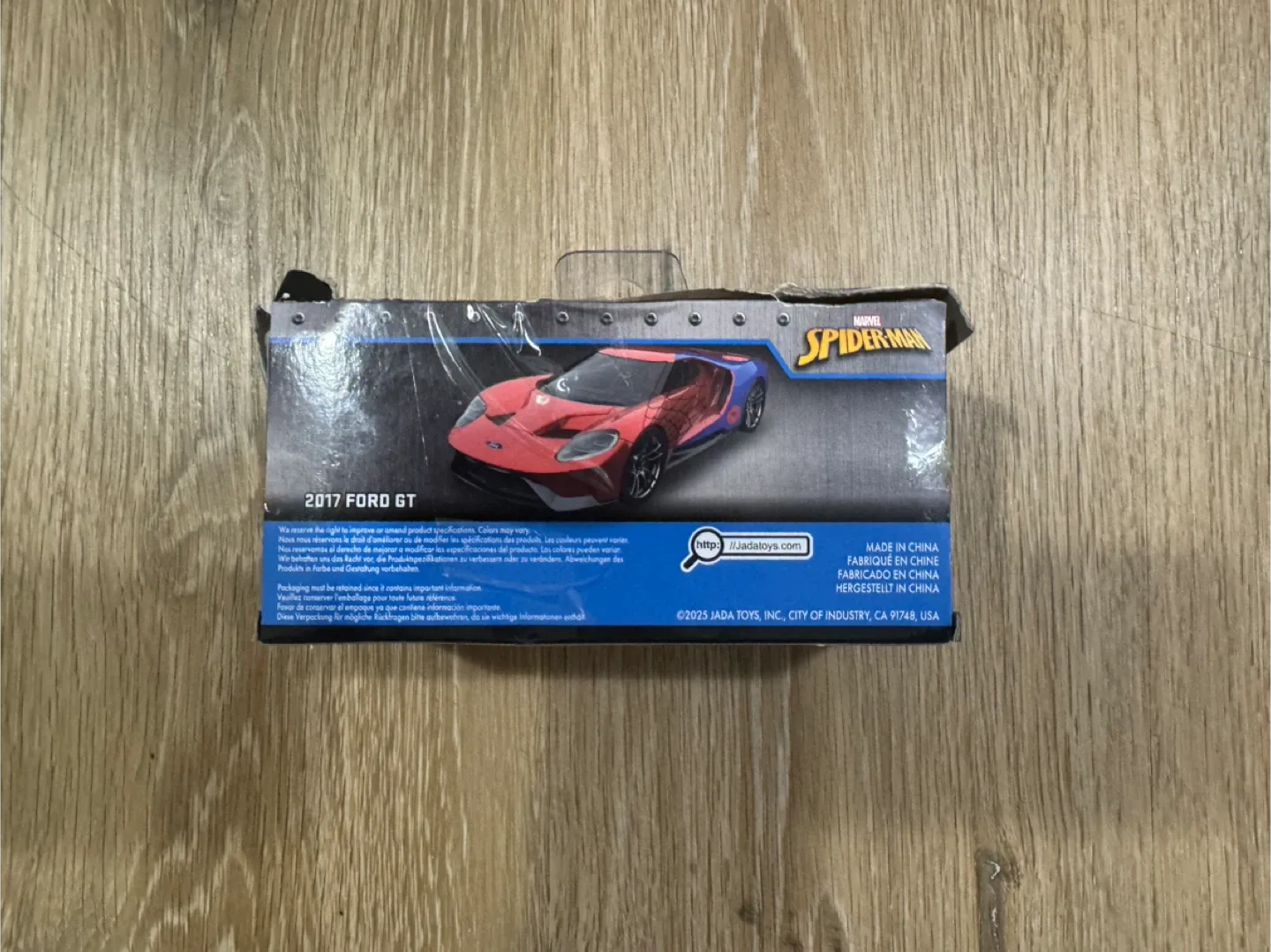 Spider-Man 2017 Ford GT Car Model image indicator(2)