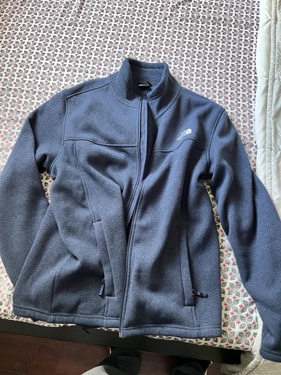 The North Face Blue Full Zip Jacket image indicator(3)