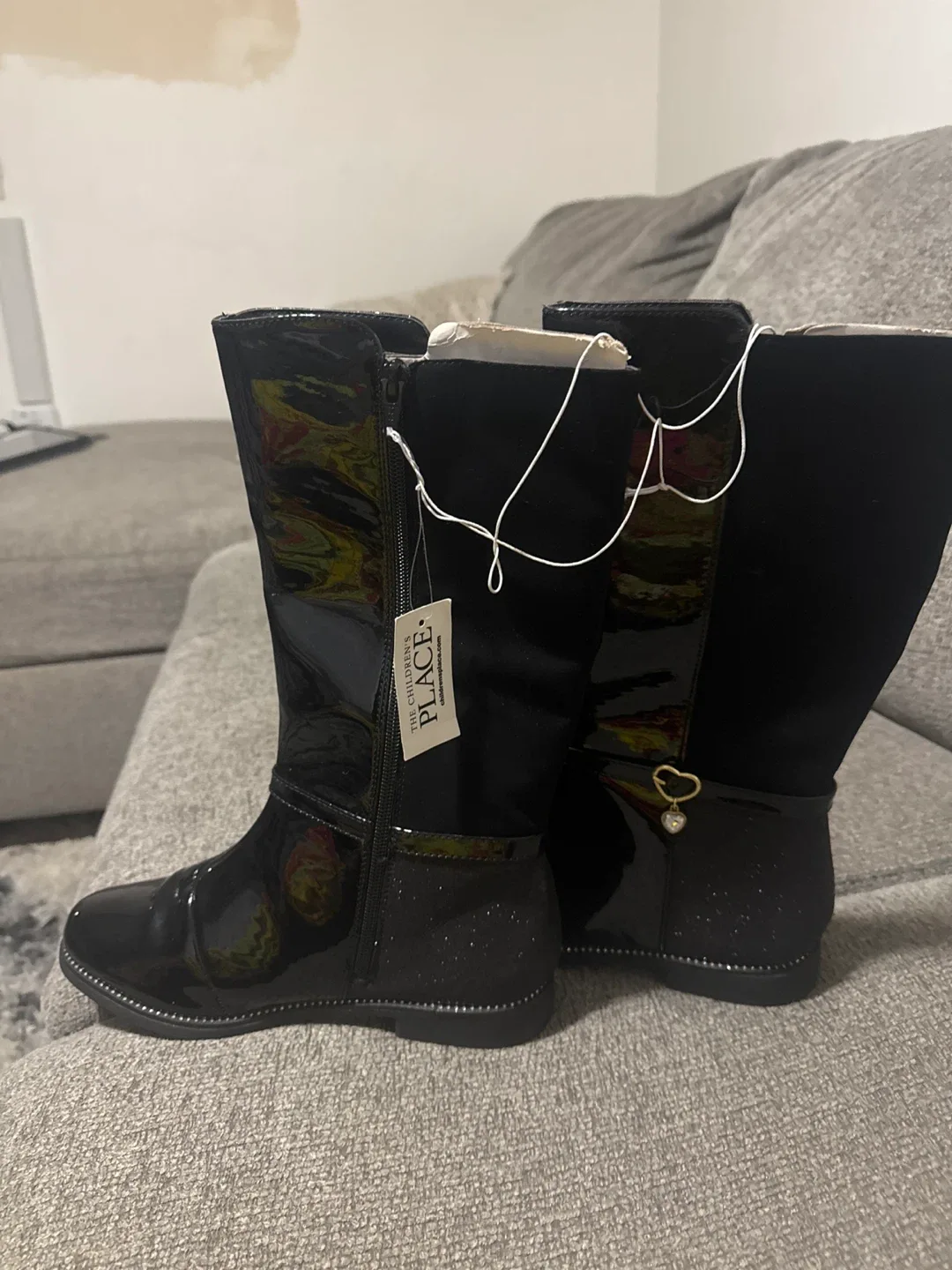 The Children's Place Black Boots