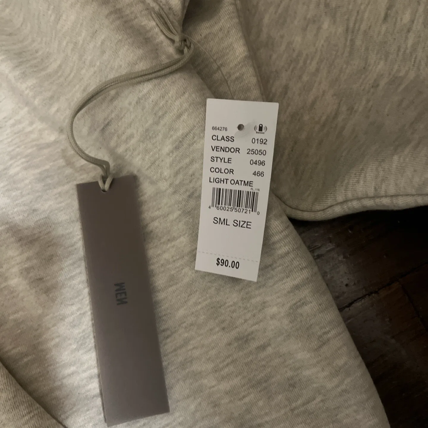 Essentials Fear of God Hoodie - Light Oatme - Size S image indicator(2)