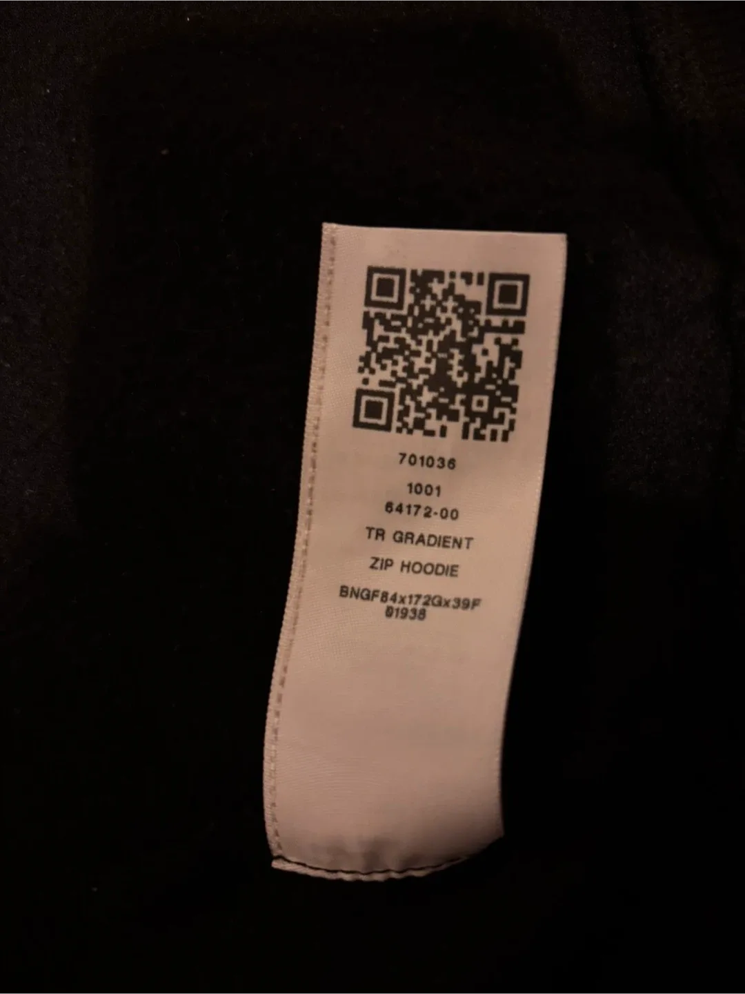 True Religion TR Gradient Zip Hoodie - Black, M image indicator(5)