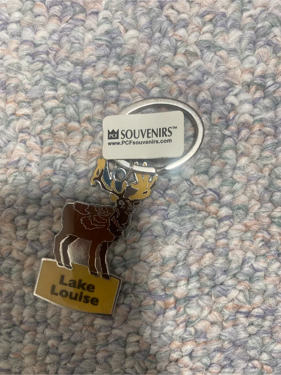 Lake Louise Souvenir Keychain