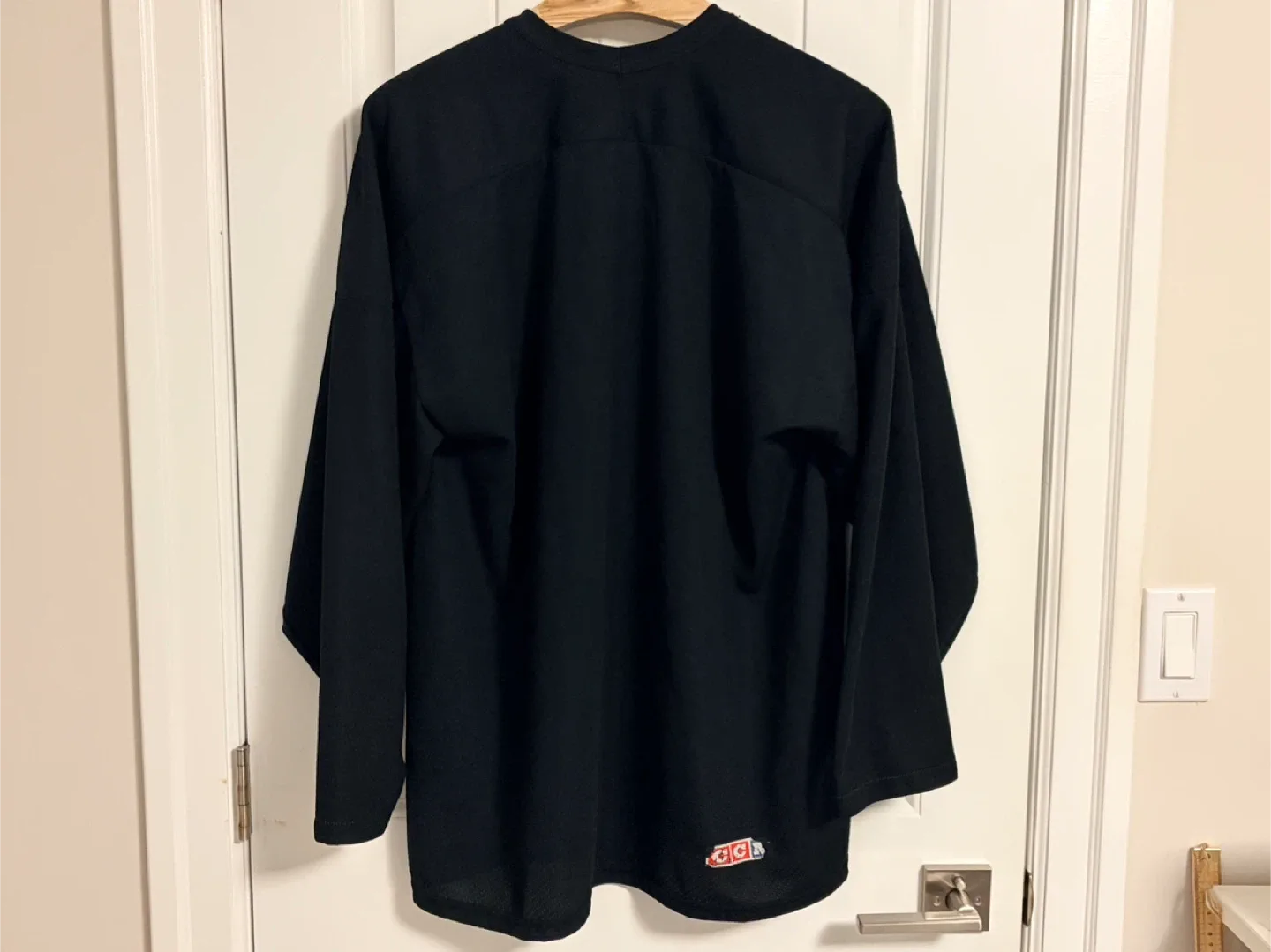 Authentic CCM Vancouver Canucks Black Practice Jersey Size XL image indicator(4)