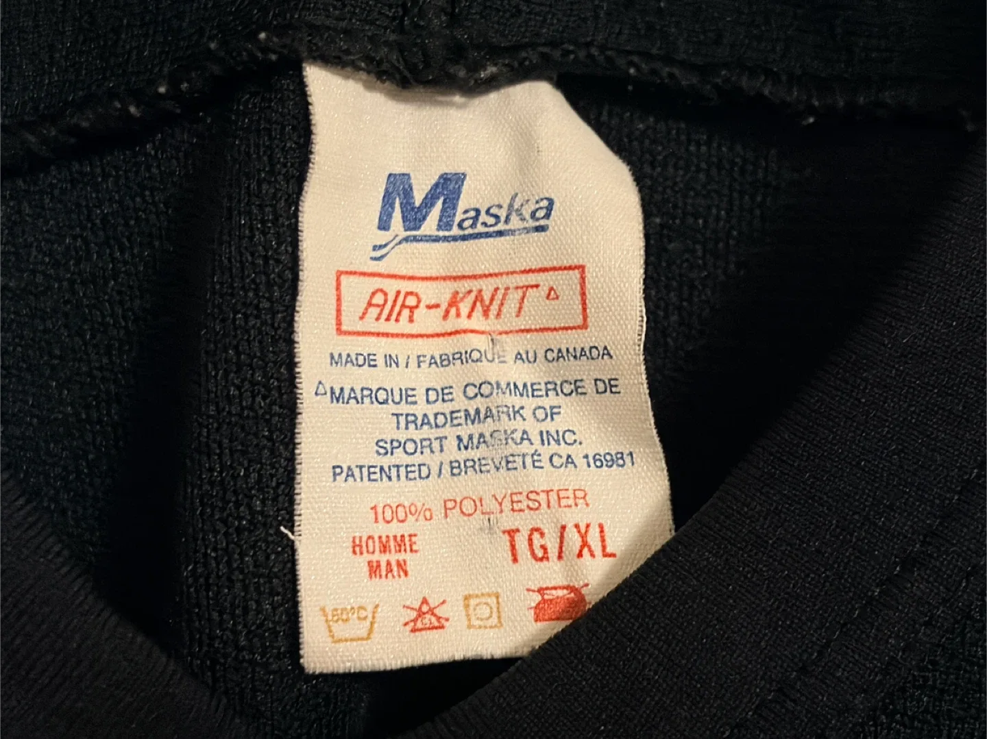 Authentic CCM Vancouver Canucks Black Practice Jersey Size XL image indicator(3)