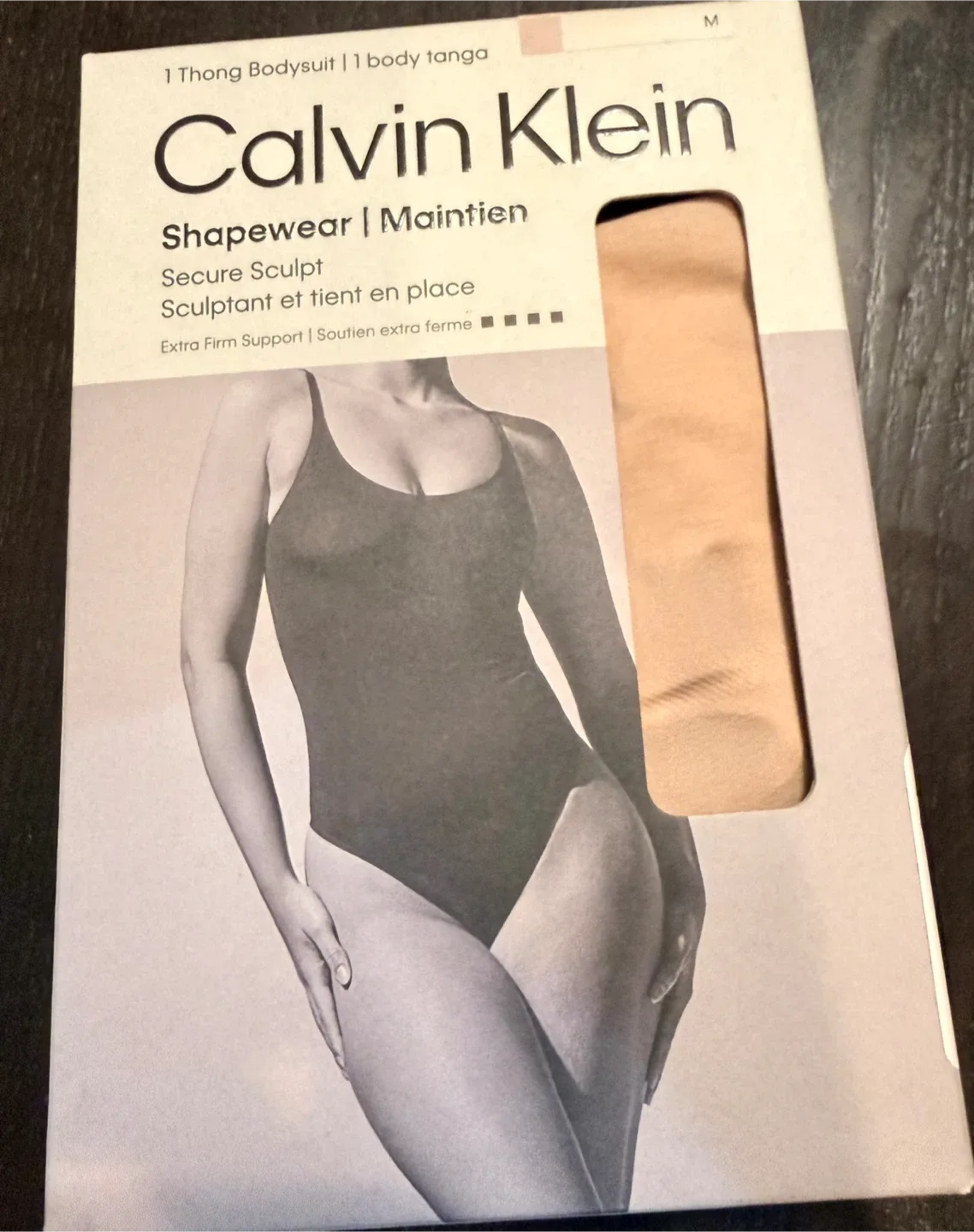 Brand New Calvin Klein Secure Sculpt Bodysuit - Size M