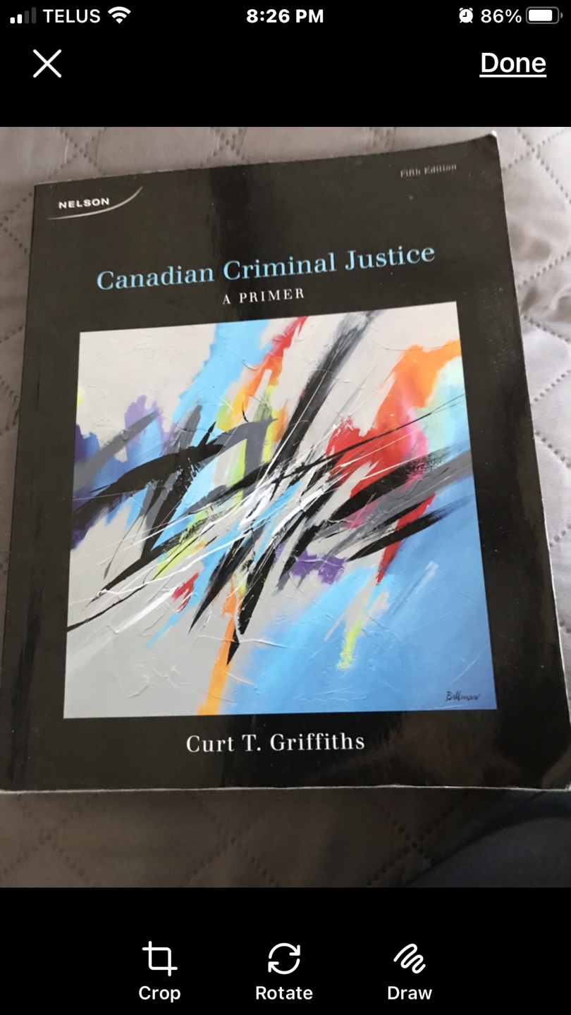 Canadian Law & Criminal Justice Textbooks - photo 3