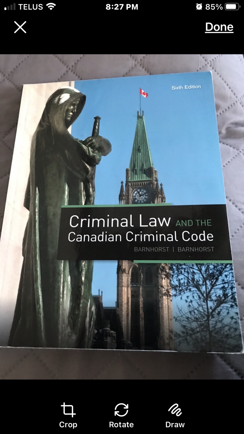 Canadian Law & Criminal Justice Textbooks - photo 4