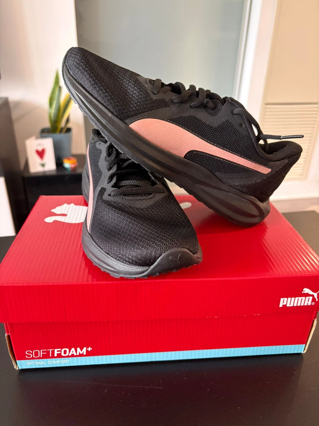Puma SoftFoam+ Optimal Comfort Black Running Shoes - photo 2