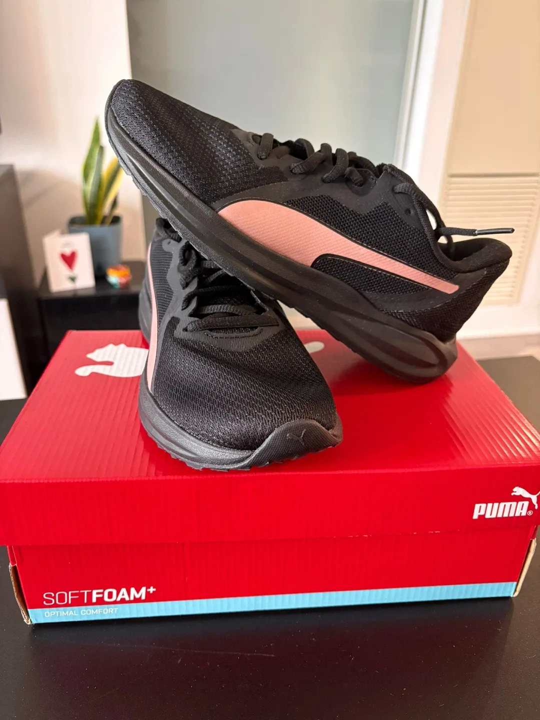 Puma SoftFoam+ Optimal Comfort Black Running Shoes image indicator(2)