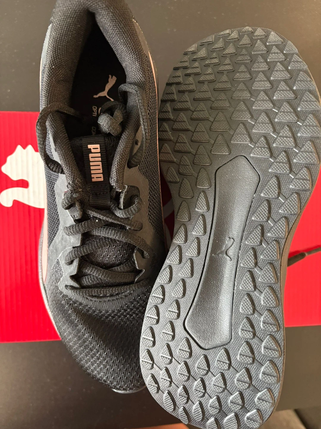 Puma SoftFoam+ Optimal Comfort Black Running Shoes - photo 4