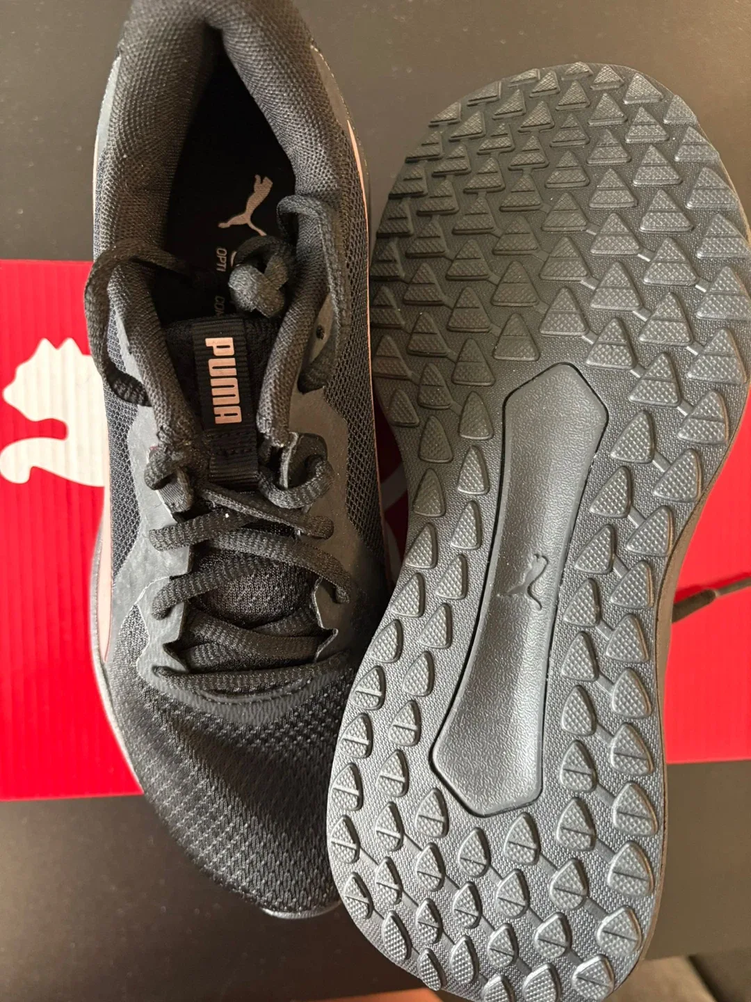 Puma SoftFoam+ Optimal Comfort Black Running Shoes image indicator(4)