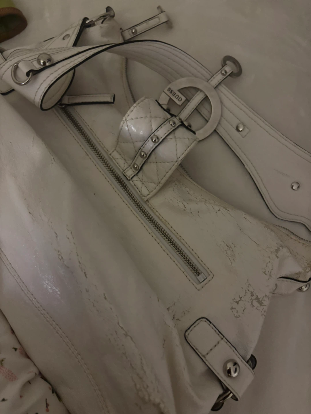 Guess White Shoulder Bag - photo 5