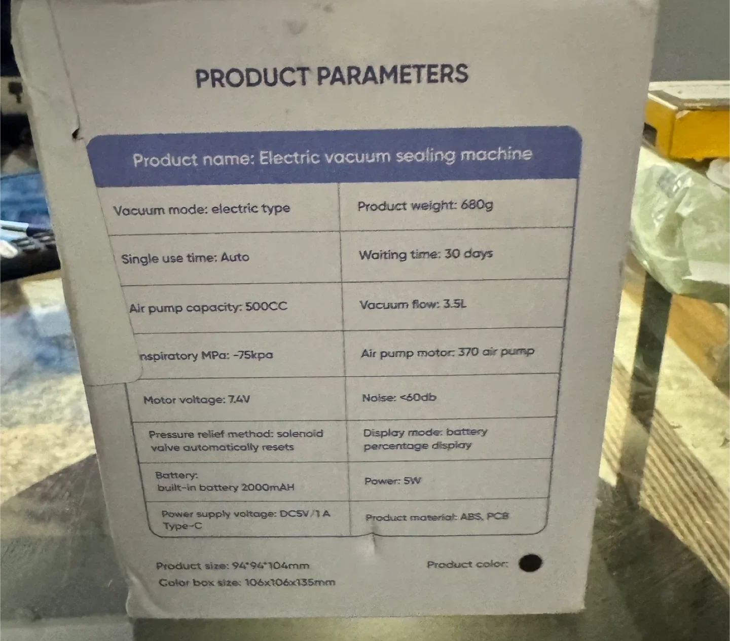 CooAoo Electric Mason Jar Vacuum Sealer image indicator(2)