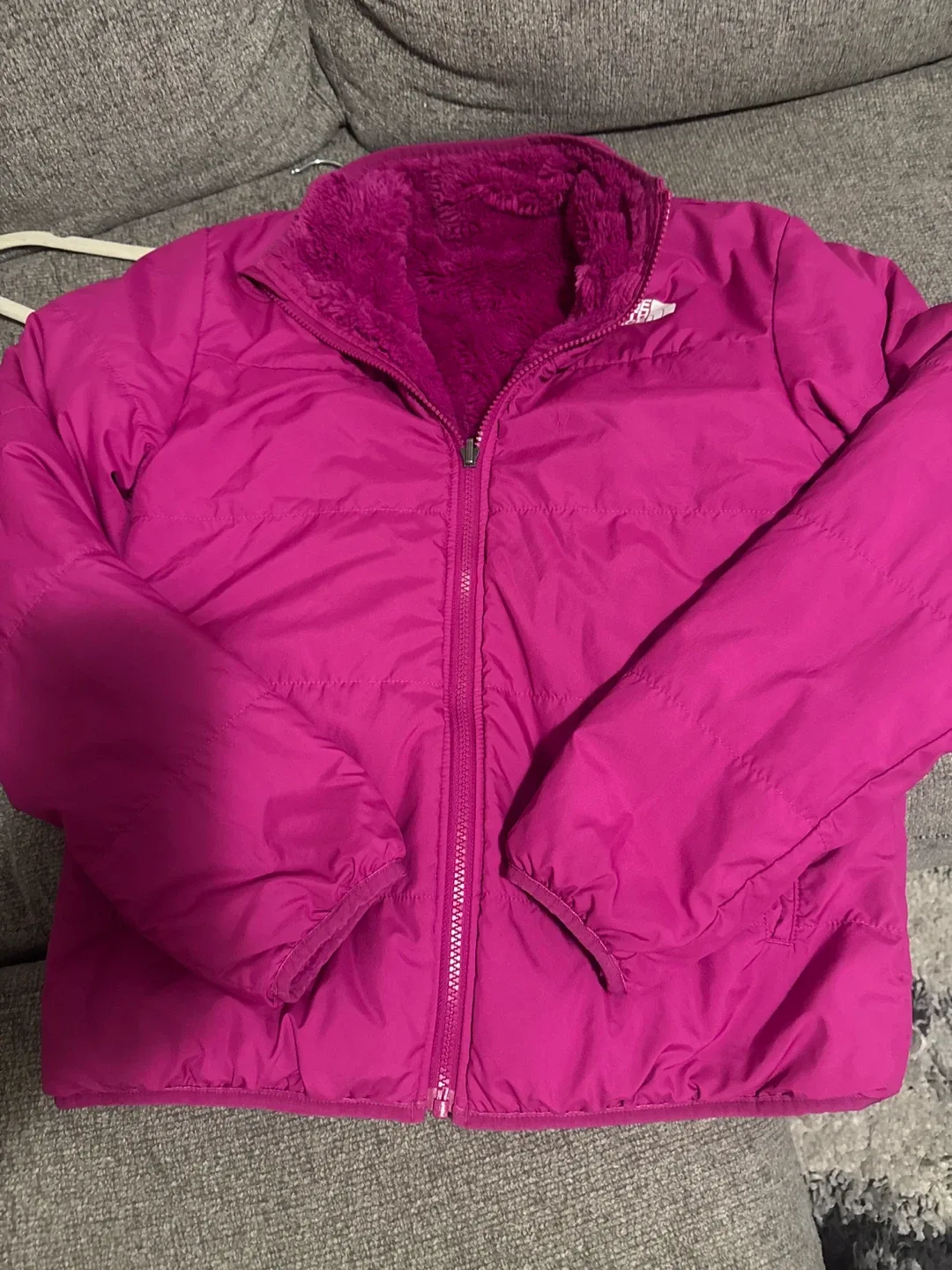 The North Face Teen Girls Reversible Jacket Size XL image indicator(4)