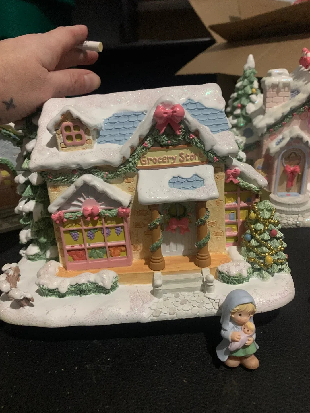 Precious moments Christmas village image indicator(8)