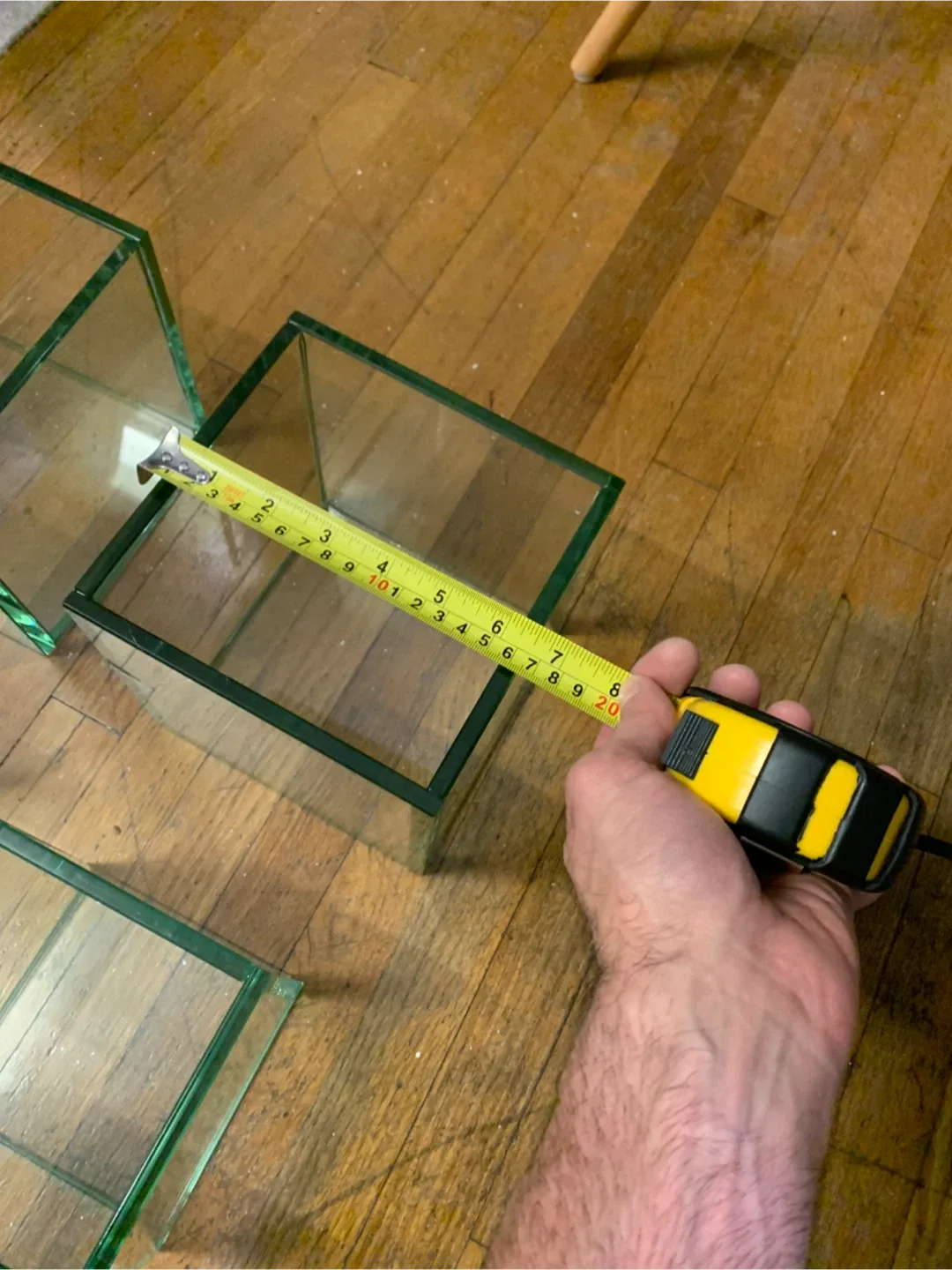 2 big , 2 medium , and 2 small Small Glass Display Cubes image indicator(2)