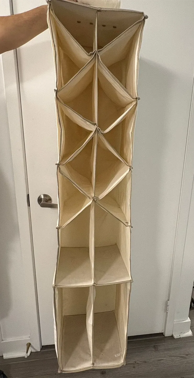 Hanging Closet Organizer - Beige