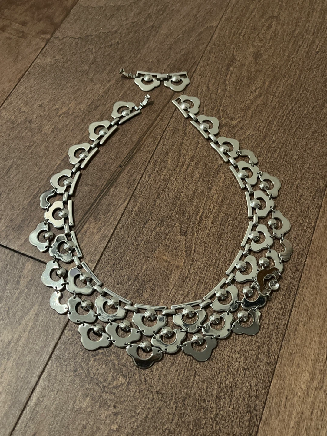 Stella & Dot Silver Necklace with Box - photo 2