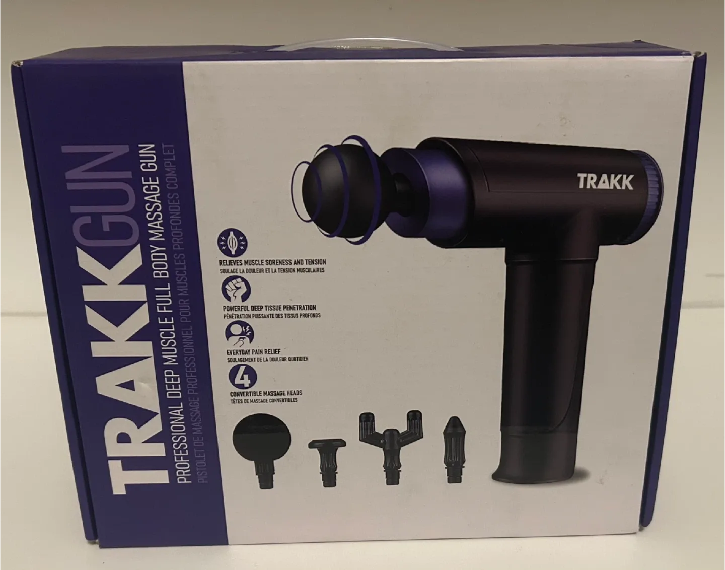 TRAKK Gun Professional Deep Muscle Full Body Massage Gun