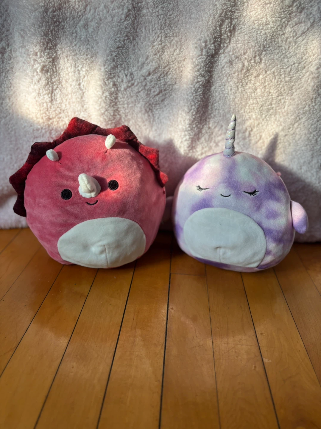 Squishmallows Plush - Dinosaur & Narwhal