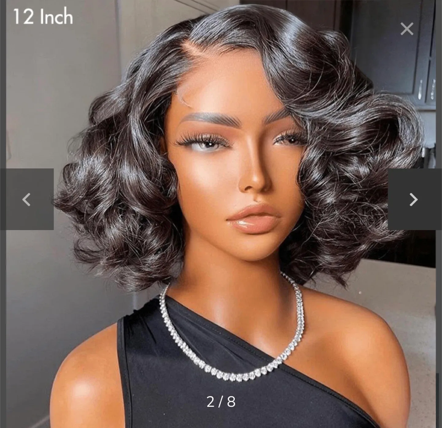 Glueless Lace Wigs Undetectable Lace Loose Wave Wig 250% Density image indicator(2)