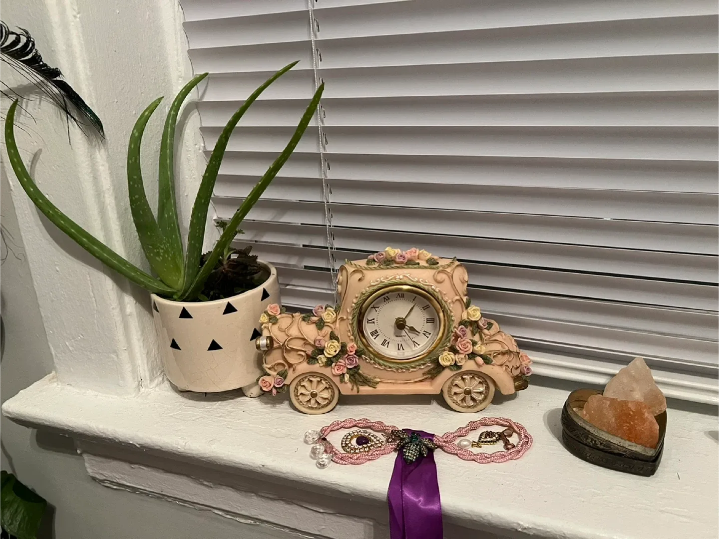 Floral Vintage Clock image indicator(2)