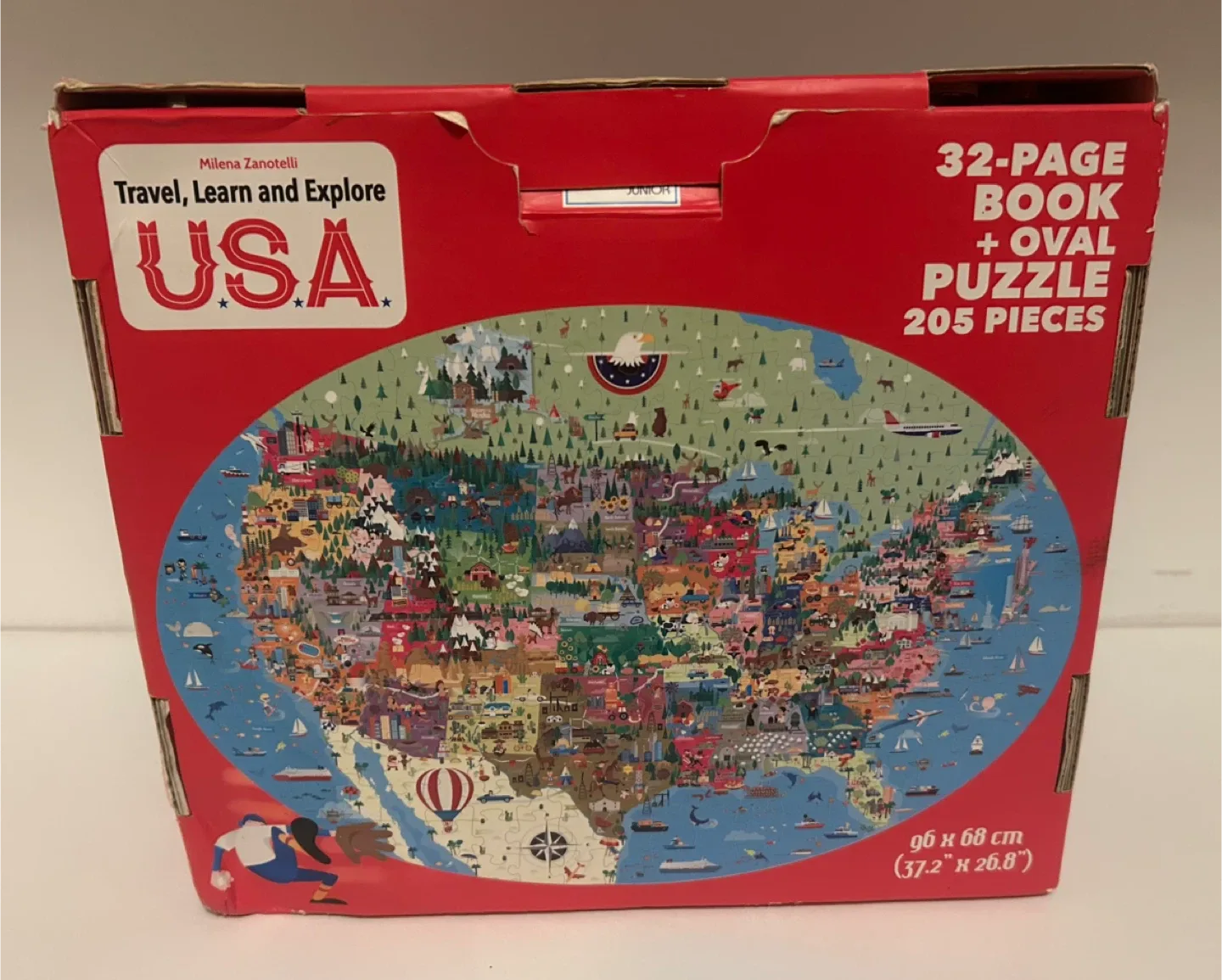 My Luca Junior USA 205-Piece Puzzle