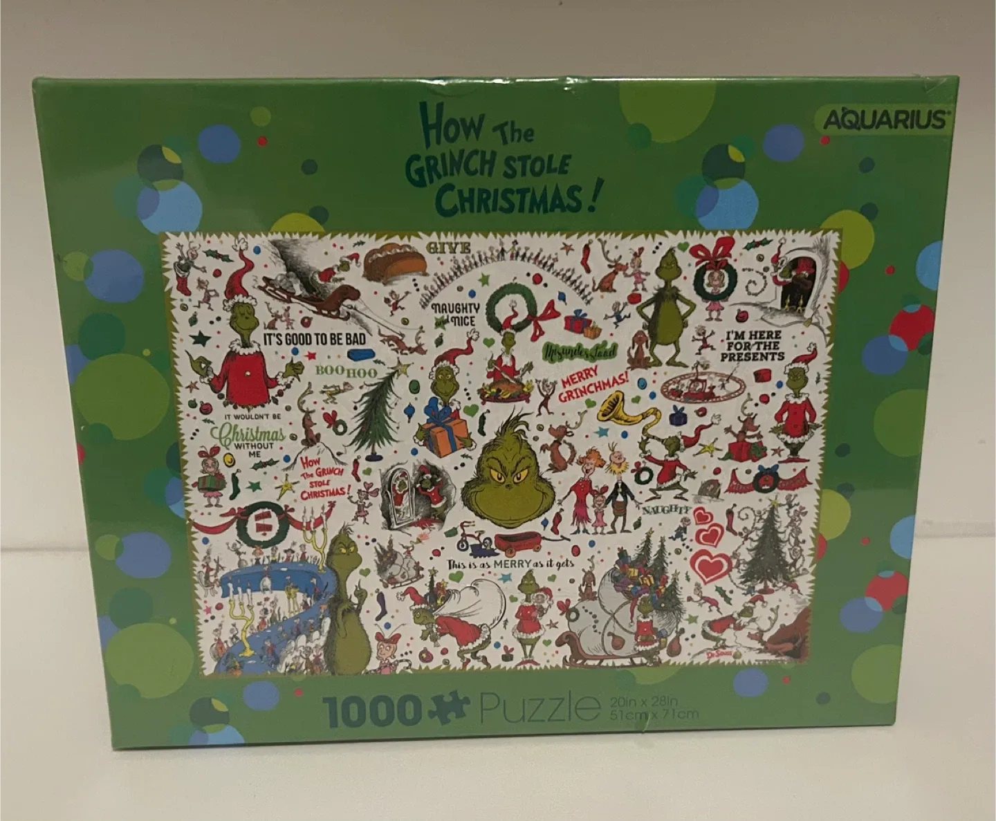 Aquarius How The Grinch Stole Christmas! 1000 Piece Puzzle
