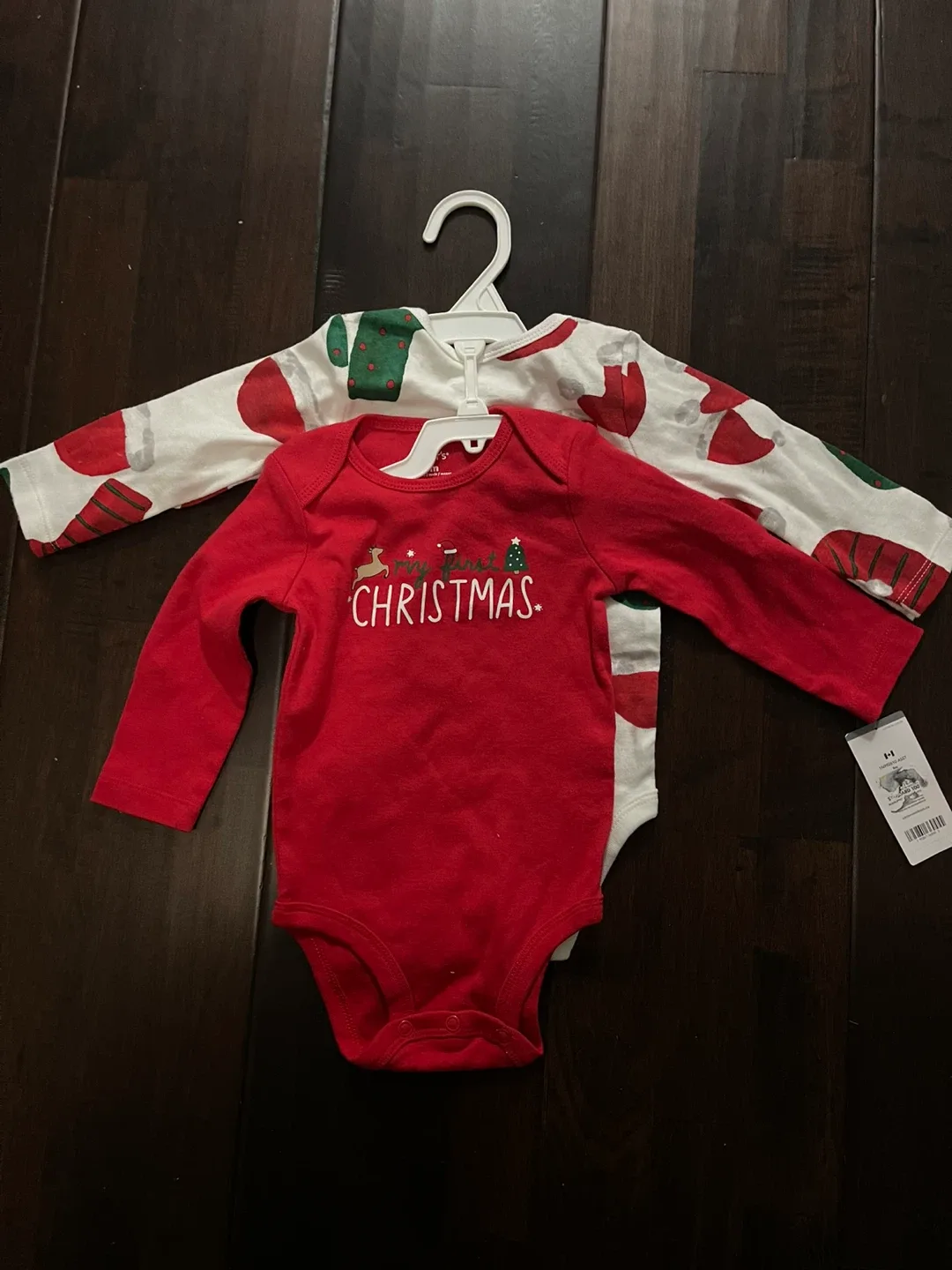 Christmas Onesies 9 Months