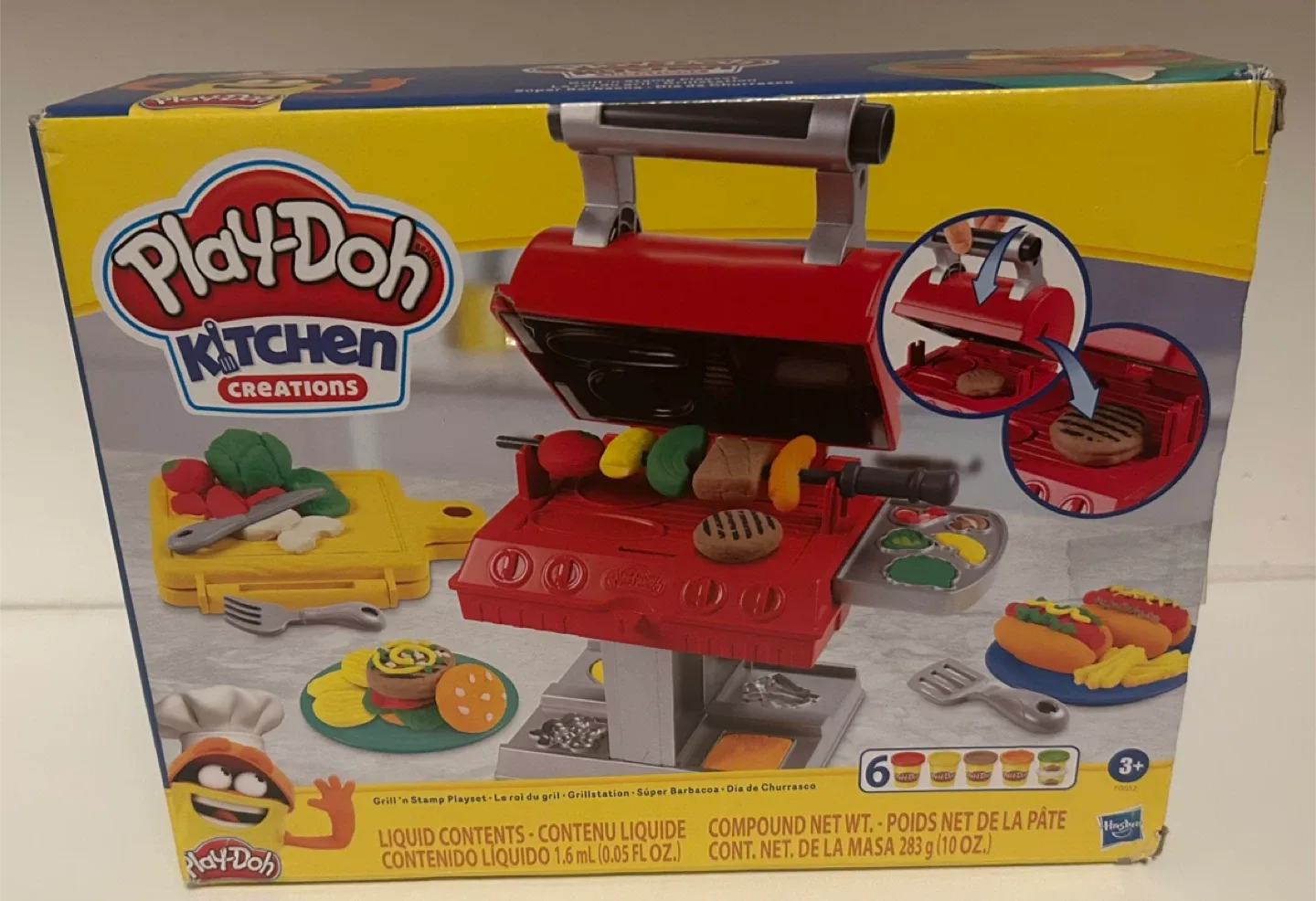 Play-Doh Kitchen Creations BBQ Grill Playset
