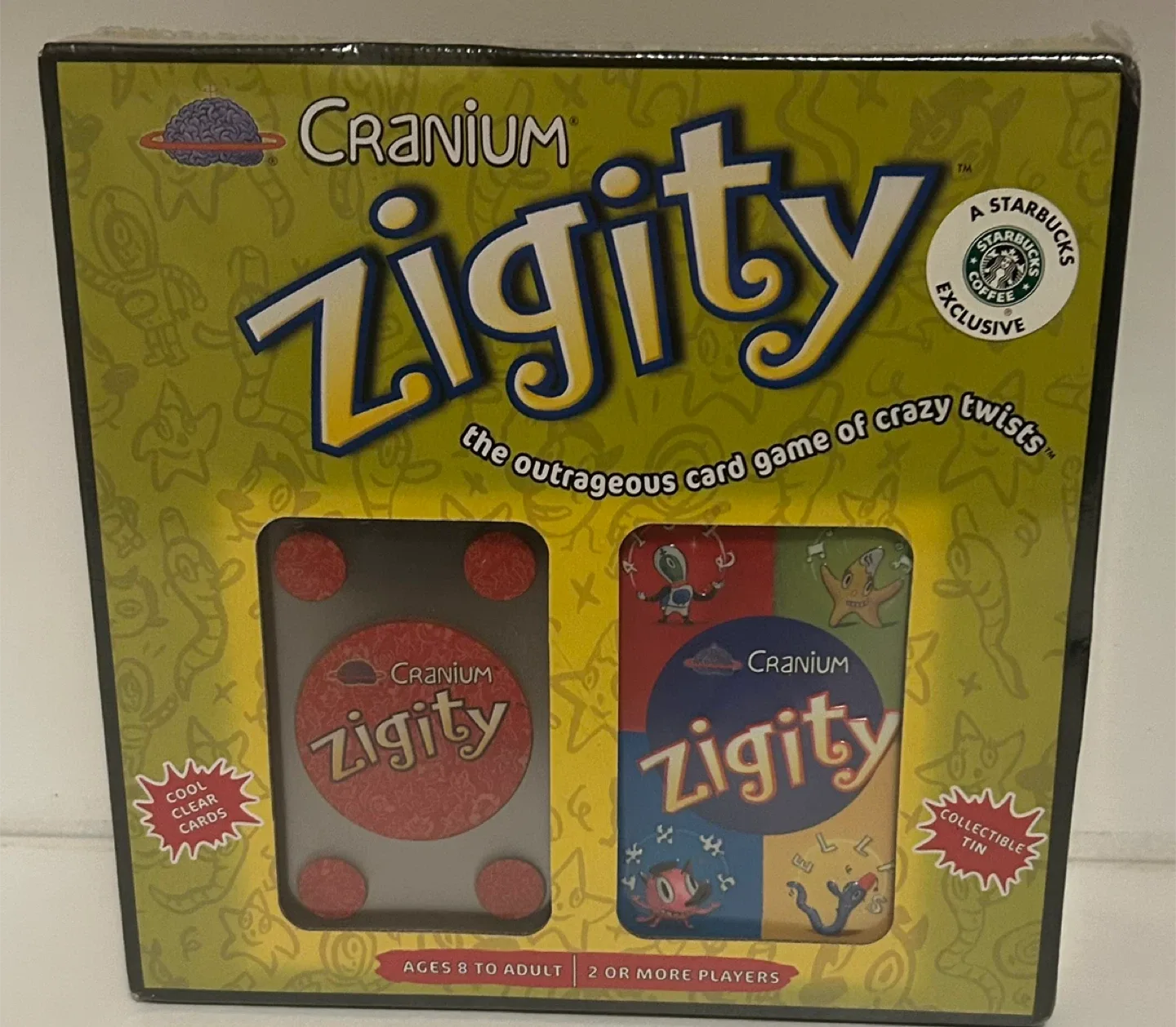 Cranium Zigity Card Game - Starbucks Exclusive