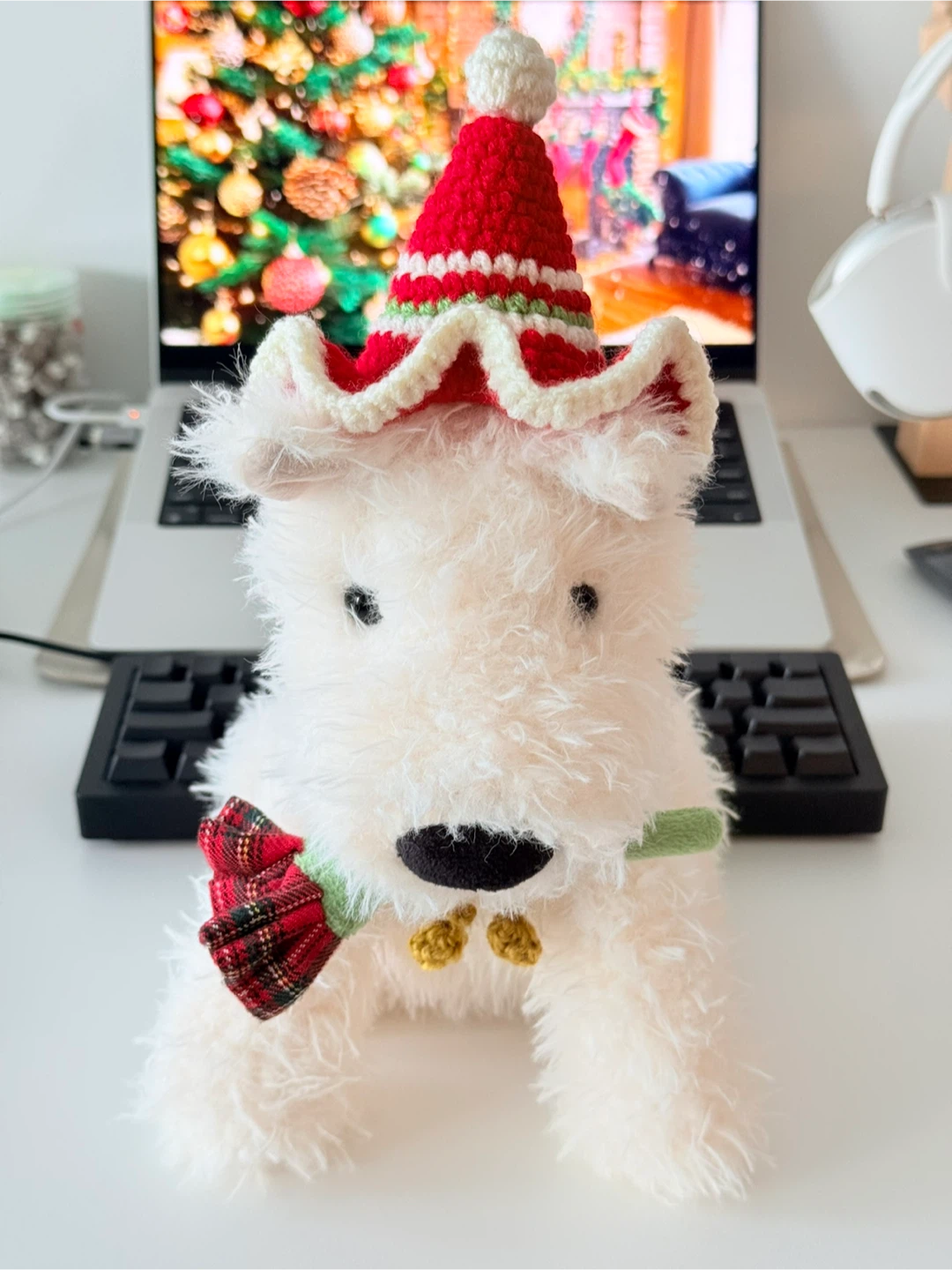 Crochet Christmas hat
