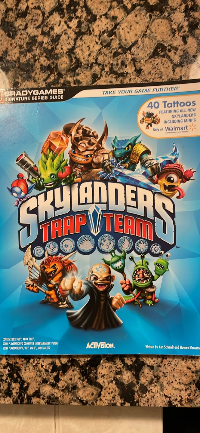 Skylanders Trap Team BradyGames Signature Series Guide